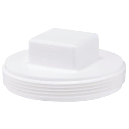 Ipex Canplas 4 In. Square Head PVC Plug 414244BC